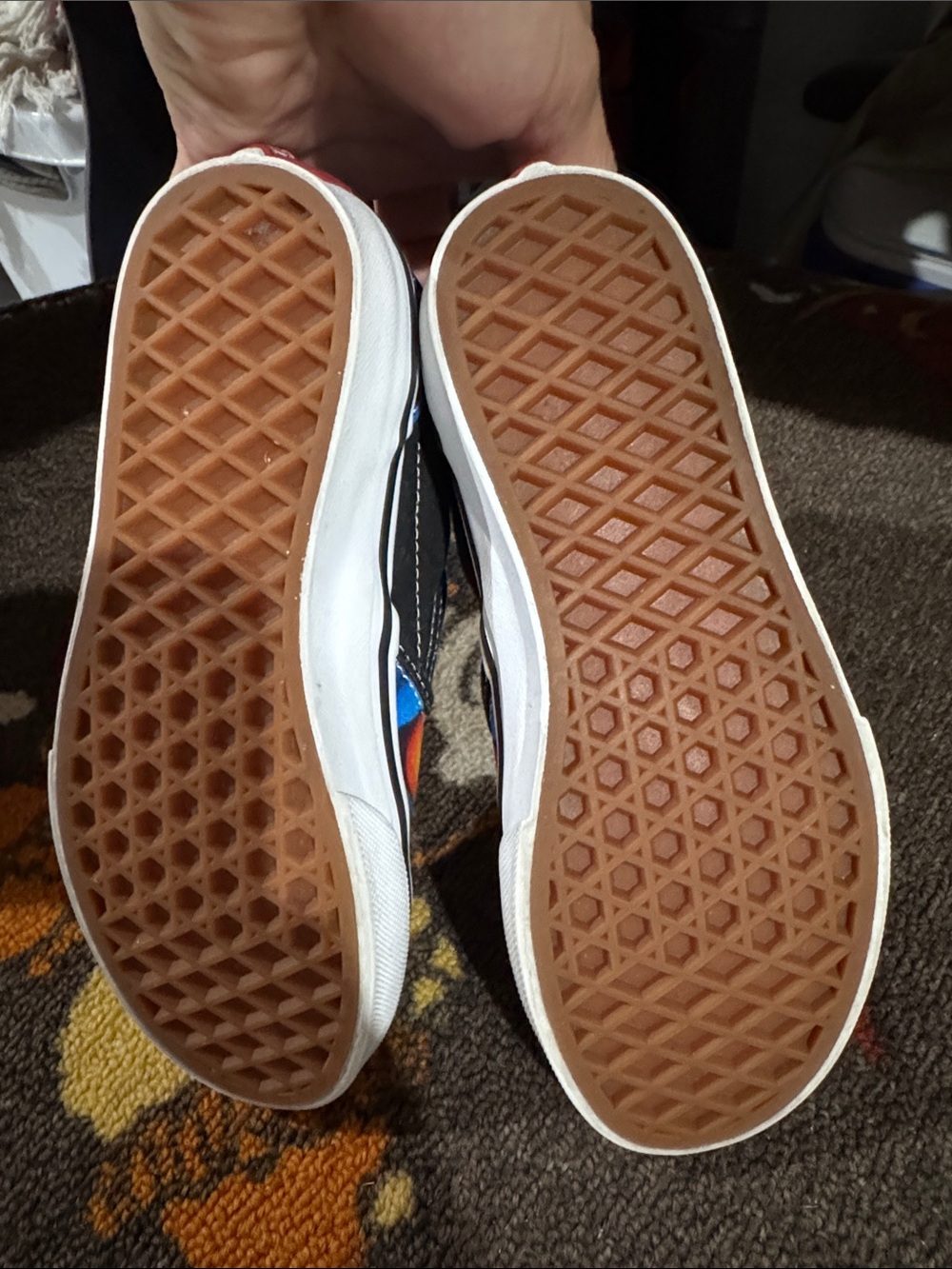 Vans Kids Blue Cat Graphic Slip-On Sneakers - Picture 5 of 6